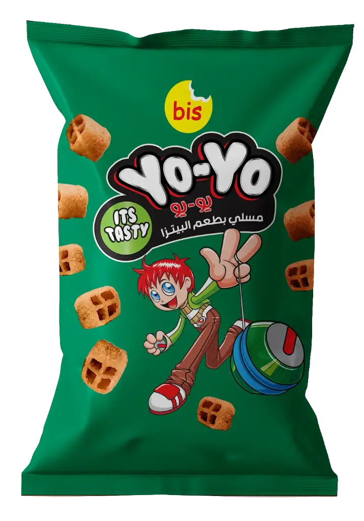 بسلي 140 غم * 12 بكيت بيتزا yoyo
