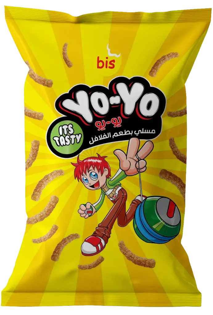 بسلي 140 غم * 12 بكيت فلافل yoyo